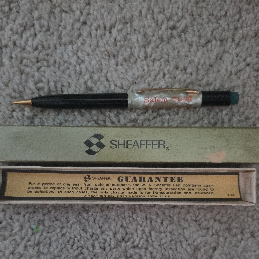 Sheaffer Black and Gold Pencil